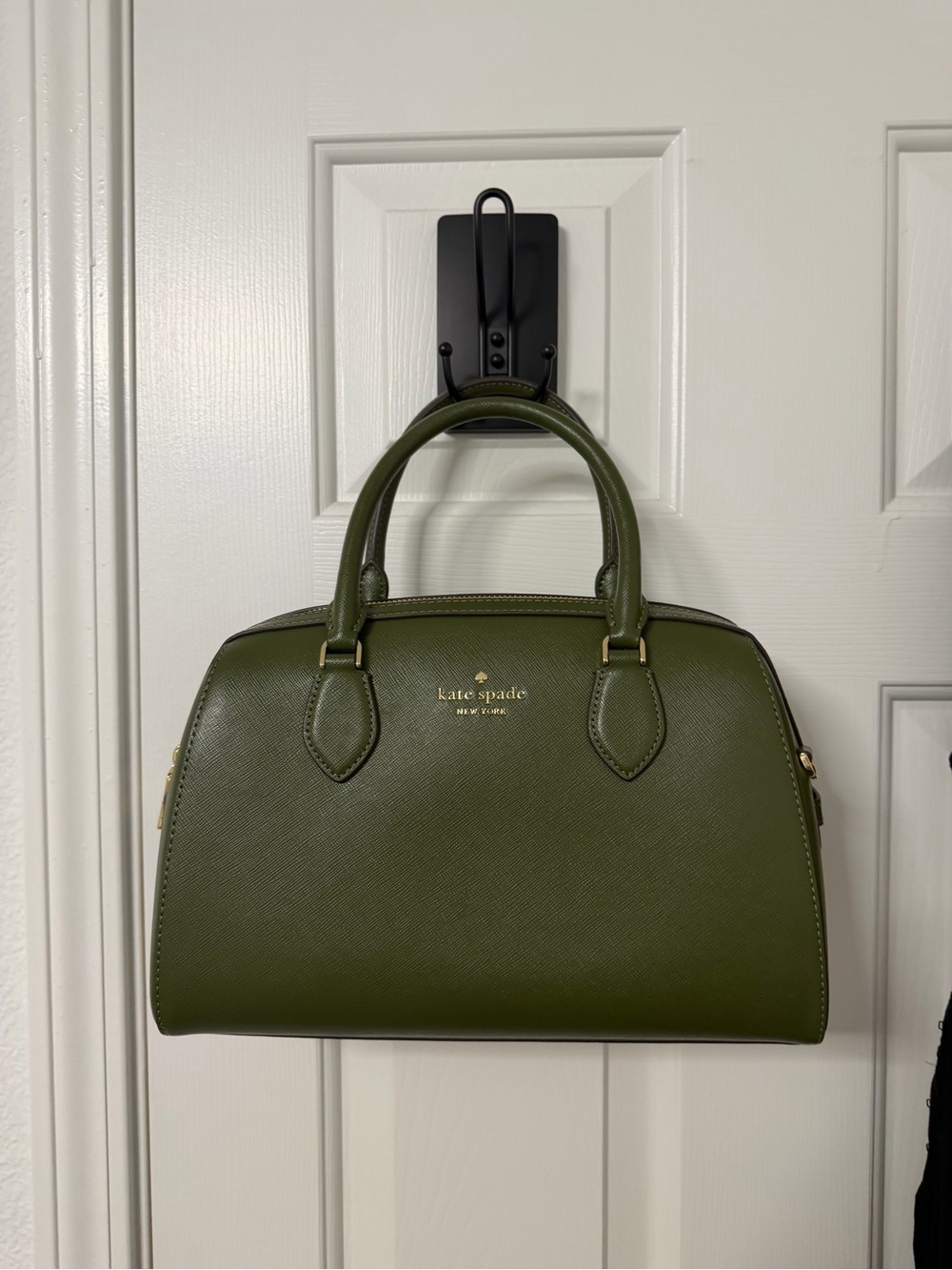 NWT Kate Spade Chelsea Large Duffle Enchanted Green Saffiano KI830